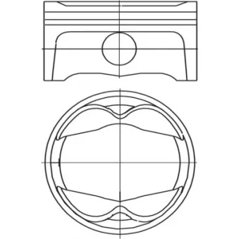 Piston MAHLE 503 PI 00102 002