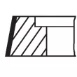 Jeu de segments de pistons MAHLE 504 36 N0 - Visuel 1