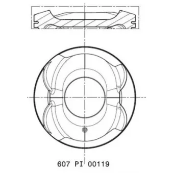 Piston MAHLE 607 PI 00119 001