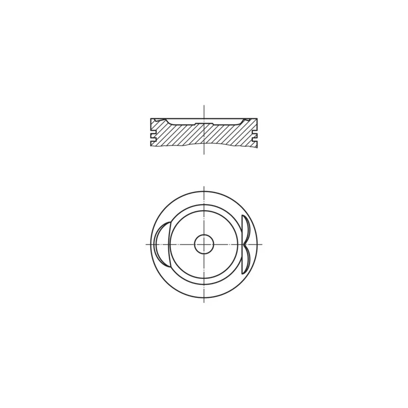 Piston MAHLE 627 33 00
