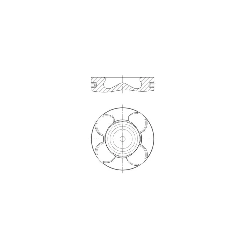 Piston MAHLE 640 PI 00115 001