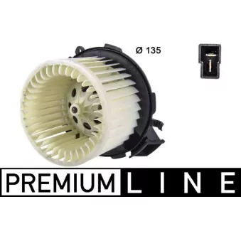 Pulseur d'air habitacle MAHLE AB 100 000P