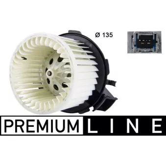 Pulseur d'air habitacle MAHLE AB 101 000P