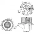 Pulseur d'air habitacle MAHLE AB 132 000P - Visuel 2