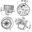 Pulseur d'air habitacle MAHLE AB 148 000P - Visuel 2