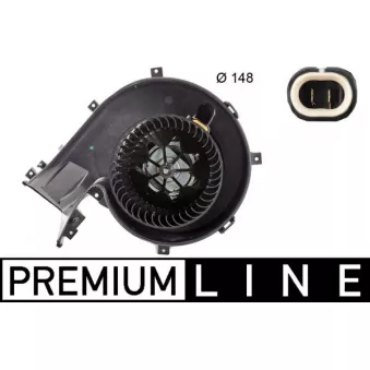 Pulseur d'air habitacle MAHLE AB 163 000P