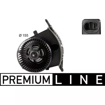 Pulseur d'air habitacle MAHLE AB 167 000P