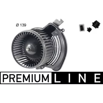 Pulseur d'air habitacle MAHLE AB 208 000P