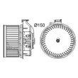 Pulseur d'air habitacle MAHLE AB 260 000P - Visuel 1