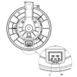 Pulseur d'air habitacle MAHLE AB 260 000P - Visuel 2