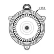 Pulseur d'air habitacle MAHLE AB 267 000P - Visuel 2