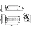 Résistance, pulseur d'air habitacle MAHLE ABR 11 000P - Visuel 1
