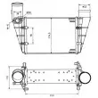 Intercooler, échangeur NRF 30127 - Visuel 1