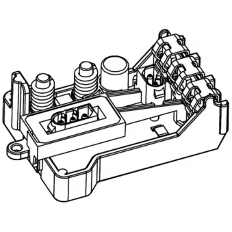 Régulateur, pulseur d'air habitacle MAHLE ABR 30 000P