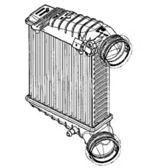 Intercooler, échangeur NRF 30147