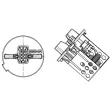 Résistance, pulseur d'air habitacle MAHLE ABR 93 000P - Visuel 2