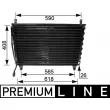 Condenseur, climatisation MAHLE AC 167 000P - Visuel 2