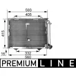 Condenseur, climatisation MAHLE AC 168 000P - Visuel 2