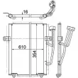 Condenseur, climatisation MAHLE AC 193 000P - Visuel 2