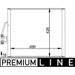 Condenseur, climatisation MAHLE AC 201 000P - Visuel 1