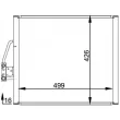 Condenseur, climatisation MAHLE AC 201 000P - Visuel 2