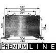 Condenseur, climatisation MAHLE AC 208 000P - Visuel 1