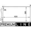 Condenseur, climatisation MAHLE AC 218 000P - Visuel 1