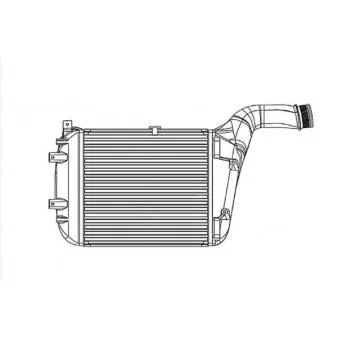 Intercooler, échangeur NRF 30180