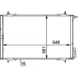 Condenseur, climatisation MAHLE AC 220 000P - Visuel 2