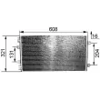 Condenseur, climatisation MAHLE AC 236 000P - Visuel 2