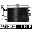 Condenseur, climatisation MAHLE AC 242 000P - Visuel 1