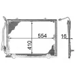 Condenseur, climatisation MAHLE AC 243 000P - Visuel 2