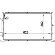Condenseur, climatisation MAHLE AC 258 000P - Visuel 2