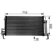 Condenseur, climatisation MAHLE AC 265 000S - Visuel 2