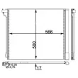 Condenseur, climatisation MAHLE AC 269 000P - Visuel 1