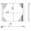 Condenseur, climatisation MAHLE AC 269 000S - Visuel 1