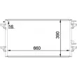 Condenseur, climatisation MAHLE AC 297 000P - Visuel 2