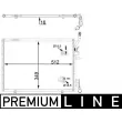 Condenseur, climatisation MAHLE AC 31 000P - Visuel 1