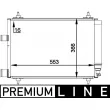 Condenseur, climatisation MAHLE AC 314 000P - Visuel 1