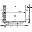 Condenseur, climatisation MAHLE AC 318 000P - Visuel 2