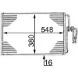 Condenseur, climatisation MAHLE AC 335 000S - Visuel 1