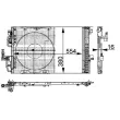 Condenseur, climatisation MAHLE AC 337 000P - Visuel 2