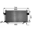 Condenseur, climatisation MAHLE AC 341 000P - Visuel 2