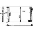 Condenseur, climatisation MAHLE AC 344 000P - Visuel 2