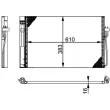 Condenseur, climatisation MAHLE AC 345 000P - Visuel 2