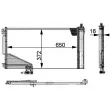 Condenseur, climatisation MAHLE AC 347 000P - Visuel 2