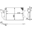 Condenseur, climatisation MAHLE AC 348 000P - Visuel 2