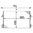 Condenseur, climatisation MAHLE AC 355 000P - Visuel 2