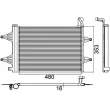 Condenseur, climatisation MAHLE AC 359 000P - Visuel 2
