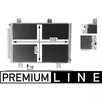 Condenseur, climatisation MAHLE AC 36 000P